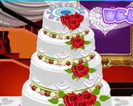 Big fat wedding cake deco