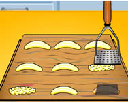Cooking show banana pancakes