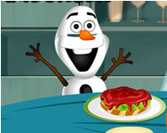 fzs - Elsa cooking hamburger