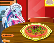 Monster High pizza deco fzs jtkok ingyen